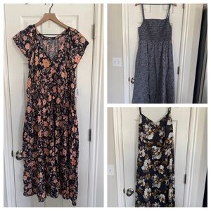 Old Navy Three Summer Dress Bundle